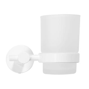 Bathroom mug White 322233B LEO