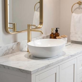 Kupaonska miješalica Rea Rivo Brush Gold