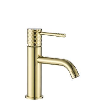 Bathroom faucet Rea Lungo Diamond Gold