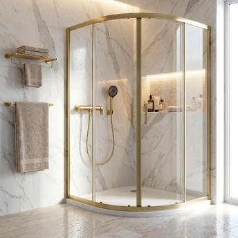 Змішувач для душу Rea Hunter Brushed Gold