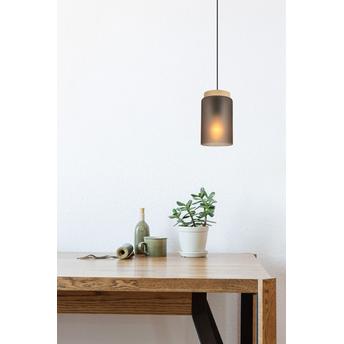 LAMPA SUFITOWA WISZĄCA APP1810-1CP Frosted Grey