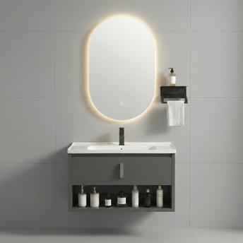 Набор мебели для ванной с раковиной Toledo 60cm Grey