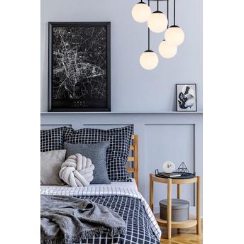 LAMPA SUFITOWA WISZĄCA APP1816-5CPR BLACK