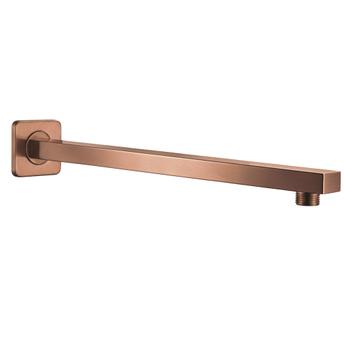 Quadratischer Duscharm REA JS-9022BRG 40cm Brush Copper