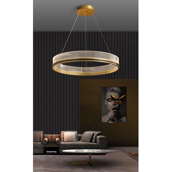 Lampa Wisząca LED APP1190-CP Złota 60cm