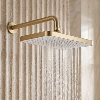 Правоъгълна душ пита REA JS-032 Brushed Gold