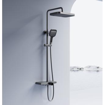 Shower set REA Bari Titanium