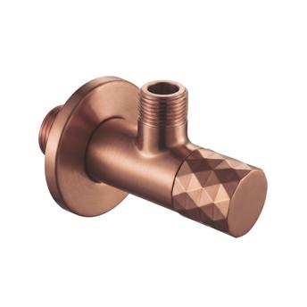 Ugaoni ventil Diamond 03 1/2" x 3/8" Brush Copper