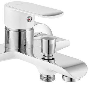 Fürdőkád csaptelep REA BLOOM White Chrome