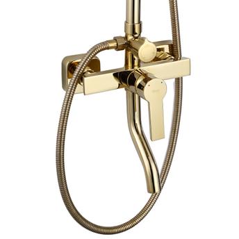 Conjunto de chuveiro REA ARGUS ZŁOTY GOLD