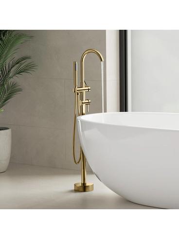 Grifo de bañera Rea Lungo Ortis Gold