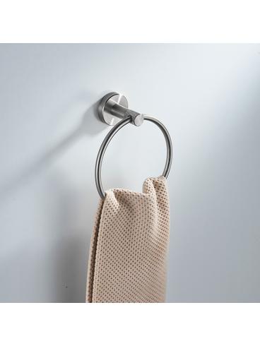 Percha de baño Ring 6610 Modern Brush Nickel