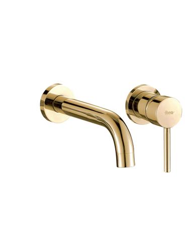 Grifo empotrado oculto Rea Lungo Gold + BOX