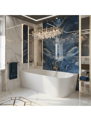 Wanna Akrylowa Narożna BELLANTO SLIM 170 Lewa