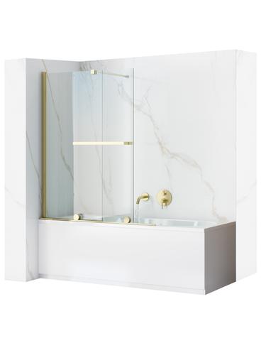 Bathtub screen Rea Fabian Gold 100