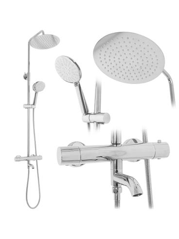 Conjunto de ducha REA Lungo chrome