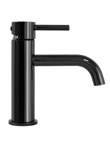 Grifo de LAVABO Rea Lungo BLACK metallic Low
