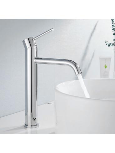 Grifo de LAVABO Rea Lungo Chrome High