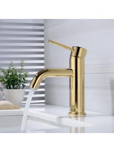 Grifo de LAVABO Rea Lungo Gold Low