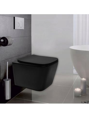 Misa WC podwieszana Rea Julio Czarna Matowa