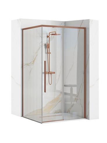 Tuš kabina SOLAR Copper Brush 90x90