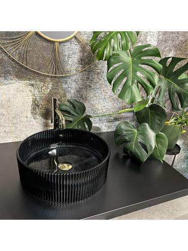 Countertop washbasin Rea Ingrid Black