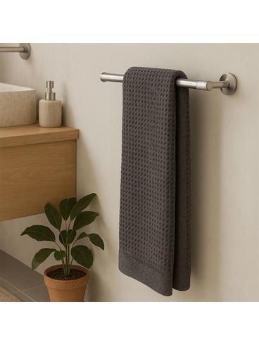 Percha de baño 6610a Modern Brush Nickle