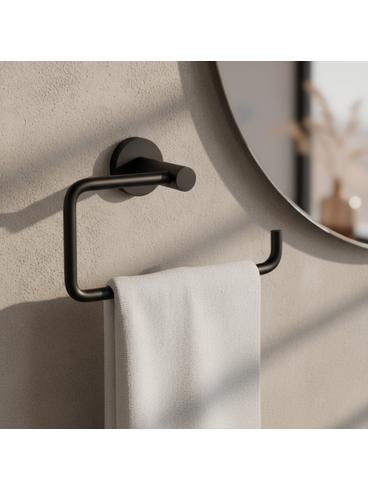 Вешалка для ванной 5610 Leo Black