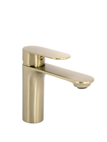 Grifo de baño Rea Drop Brush Gold low