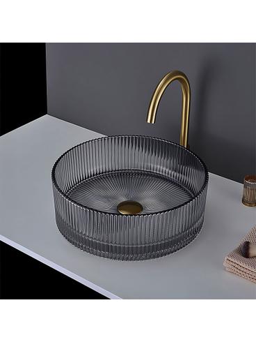 Умывальник на столешницу Rea Ingrid 36 Grey