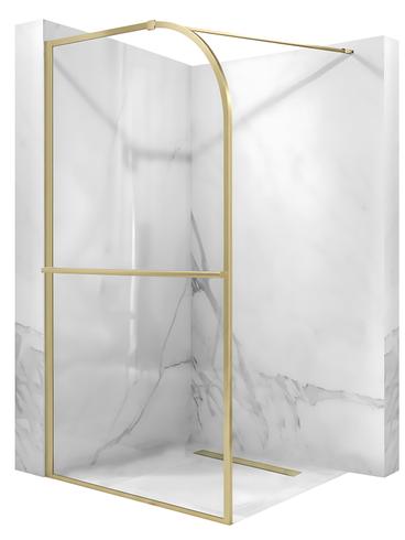 Shower screen Rea Sky Brush Gold 100