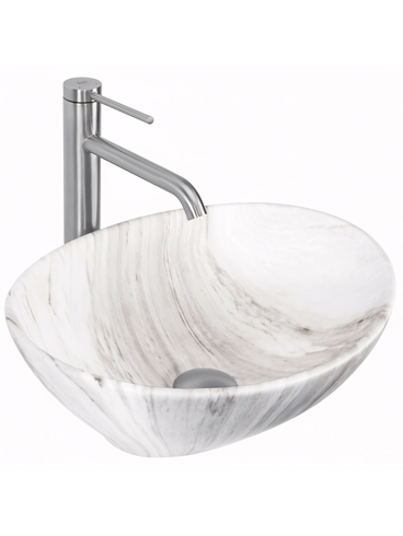 Umywalka nablatowa Rea Sofia Ash Matt