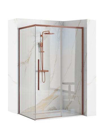 Tuš kabina SOLAR Copper Brush 100x80