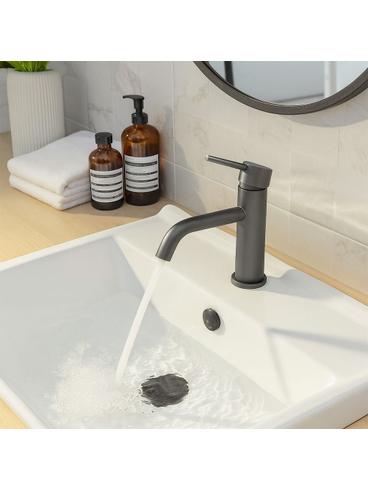 Bathroom faucet Rea Lungo Titan Low