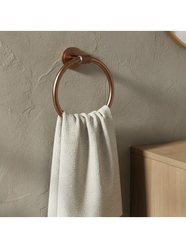 Закачалка за баня Ring 5710 Galo Brush Copper