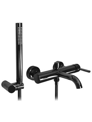 Grifo de bañera Rea Lungo Black metallic