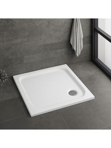 Plato de ducha Rea Belmond White 90x90
