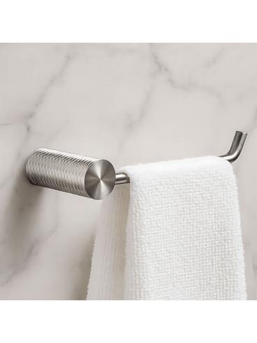 Percha de baño 9711A Prism Brush Nickle