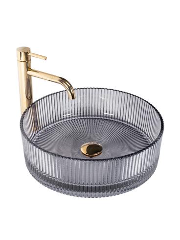 Umywalka nablatowa Rea Ingrid Grey