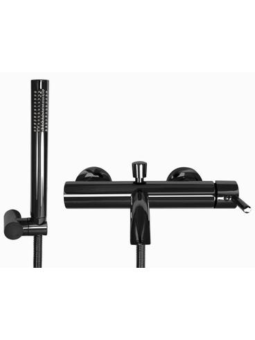 Grifo de bañera Rea Lungo Black metallic