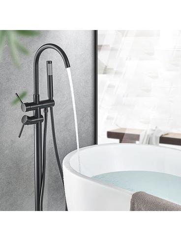 Grifo de bañera Rea Lungo Ortis Black