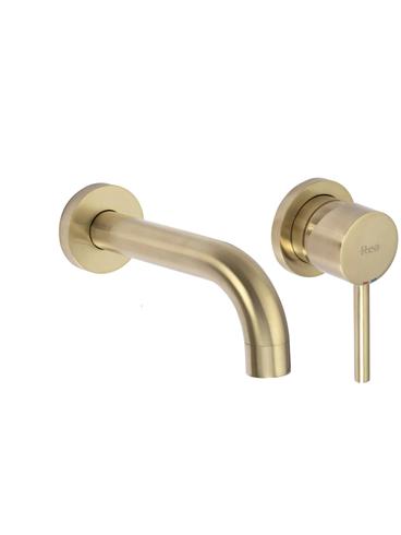 Grifo empotrado oculto Rea Lungo Gold Mat + BOX