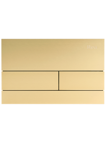 Tlačni gumb za WC predstensko enoto Rea T K011A-Q Gold Brush