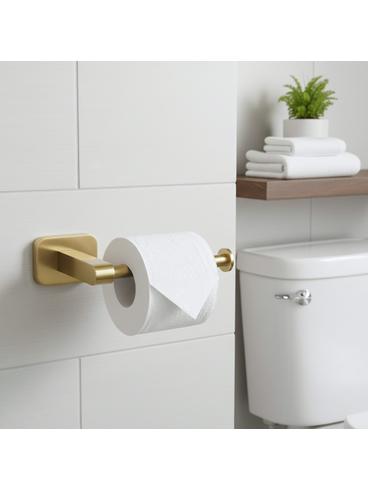 Поставка за тоалетна хартия 5909 Nico Brush Gold
