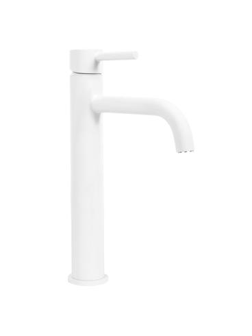 Grifo de lavabo Rea Lungo White High