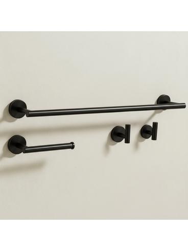 Sada koupelnových doplňků  Ari Black 4 díly