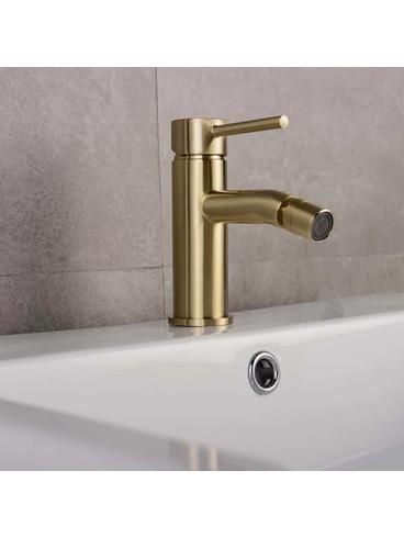Bidetarmatur Rea Lungo Gold Brush