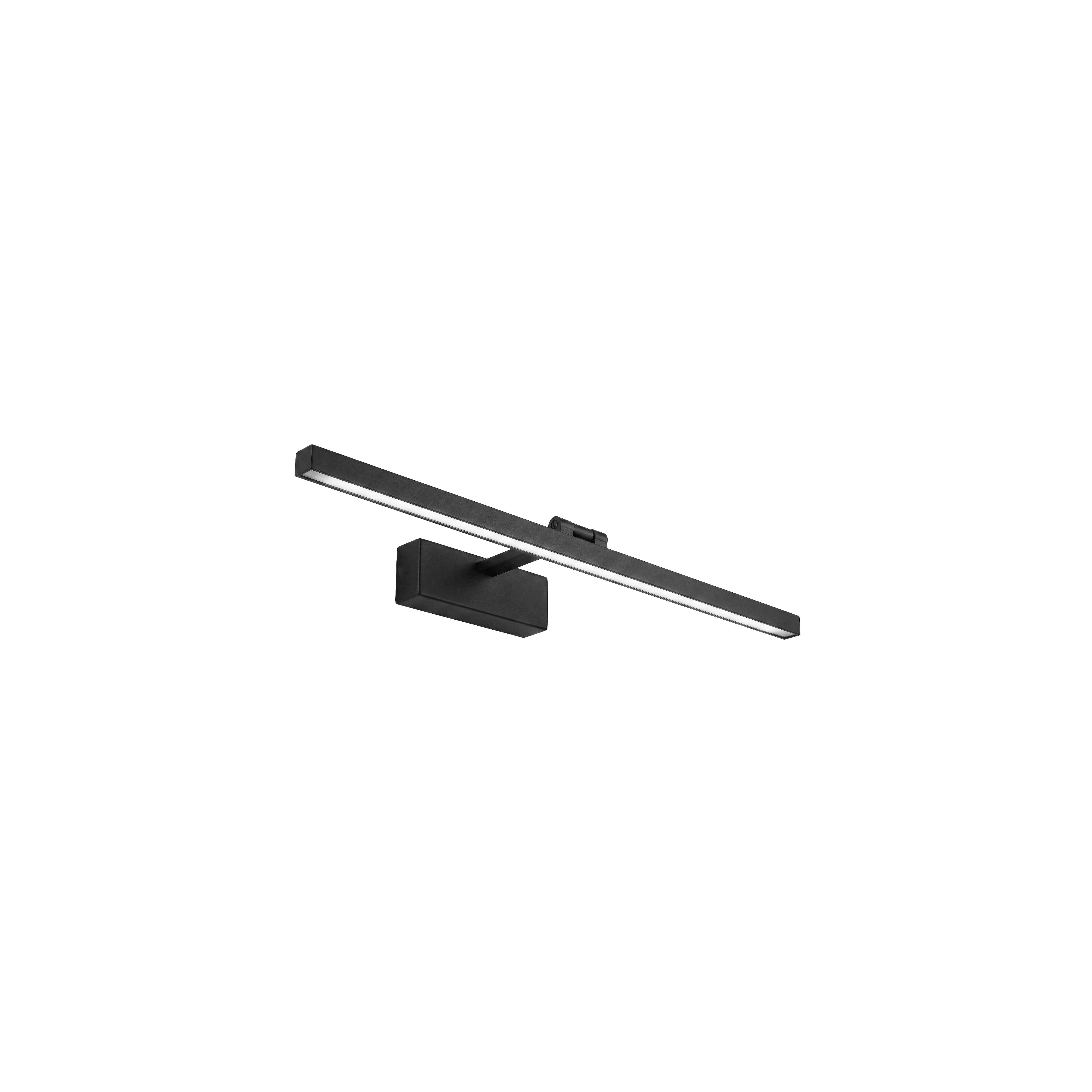 Badrum vägg LED-lampa APP1868-1W 80 cm Black