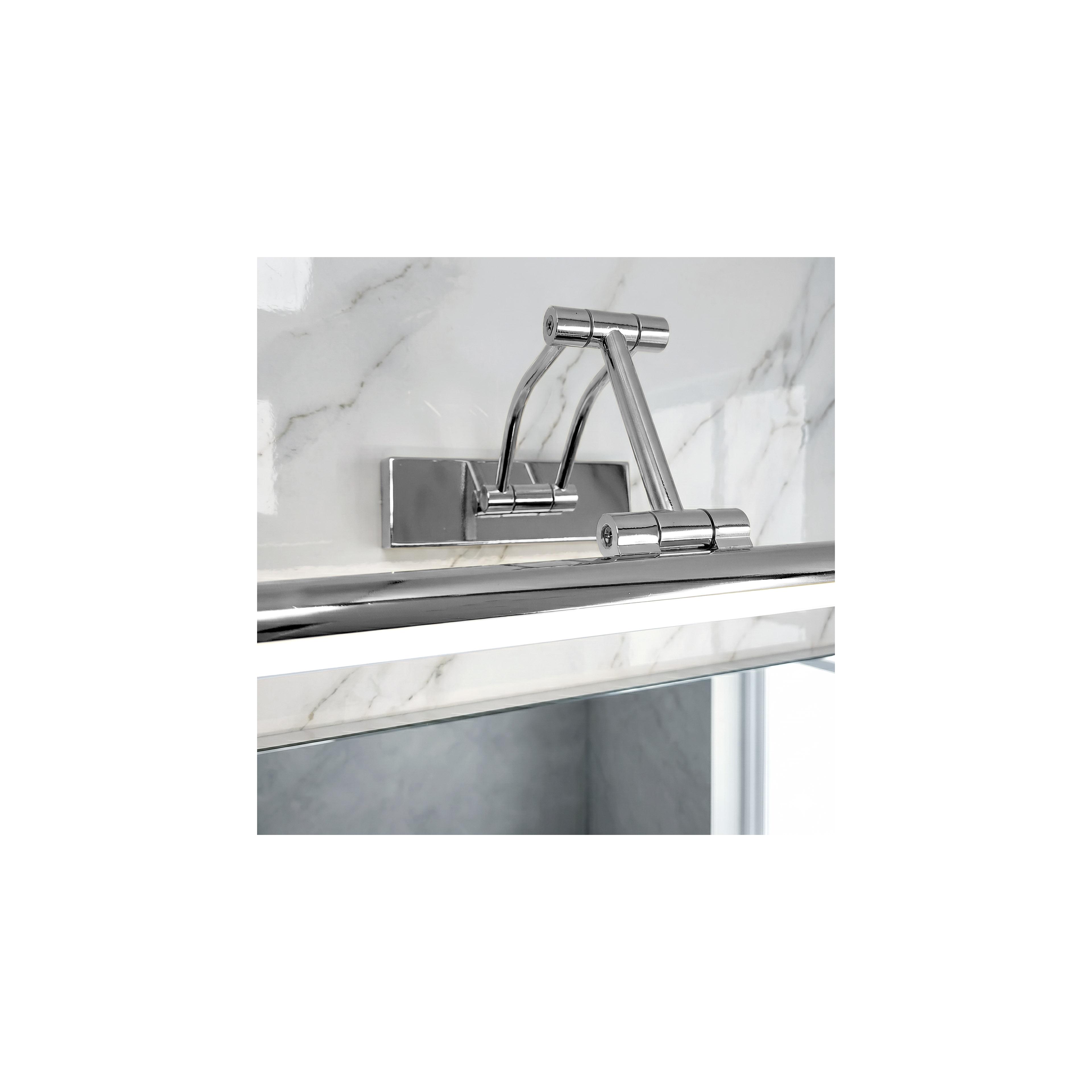 Badrum vägg LED-lampa SWE016-1W 42cm Chrome