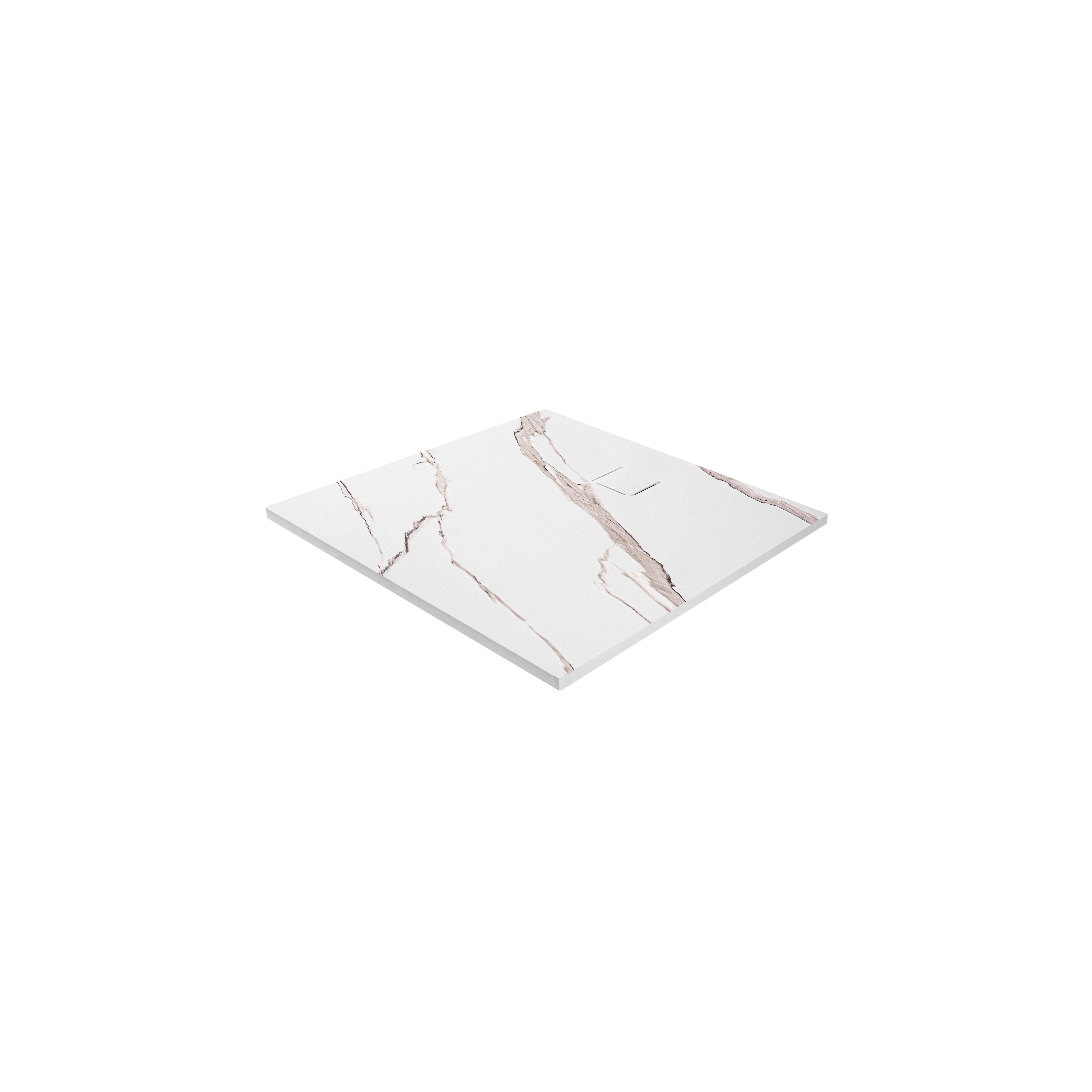 Base de duche Magnum CARRARA BRANCA 90x90